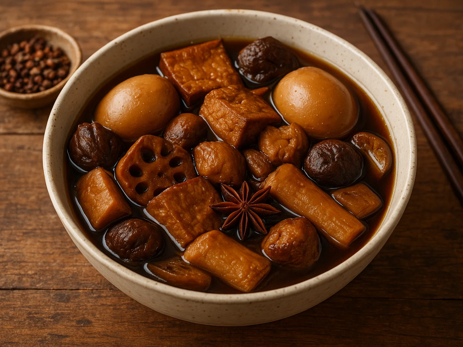 Lu Wei – Chinesische geschmorte Snacks im Sojasud
