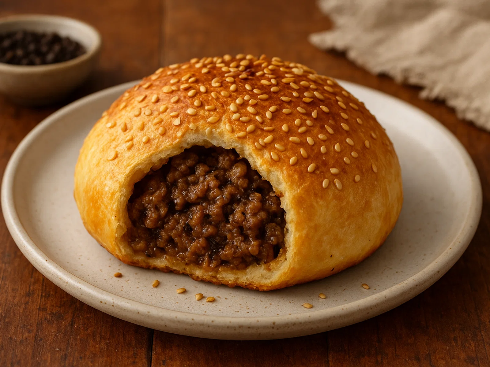 Hu Jiao Bing – taiwanesische Pfeffer-Fleisch-Brötchen