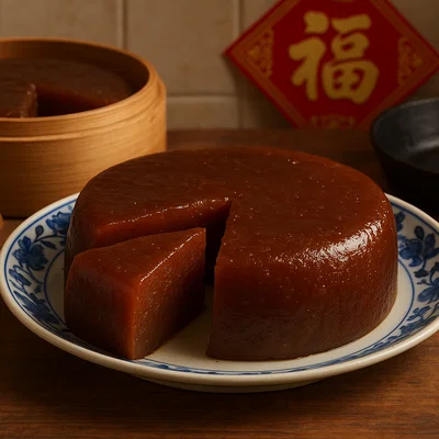 Nian Gao – Chinesischer Neujahrs-Klebreiskuchen