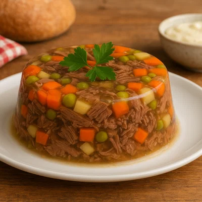 Aladobi – Fleisch in Aspik