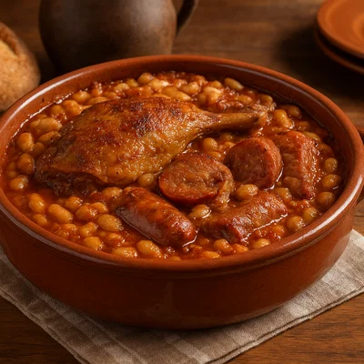 Cassoulet – Deftiger Bohneneintopf mit Ente, Wurst und Schwein