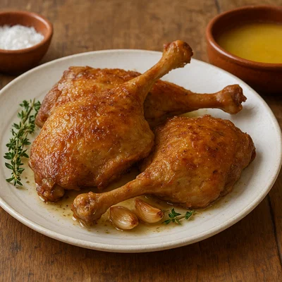 Confit de Canard – in eigenem Fett konfierte Entenkeulen