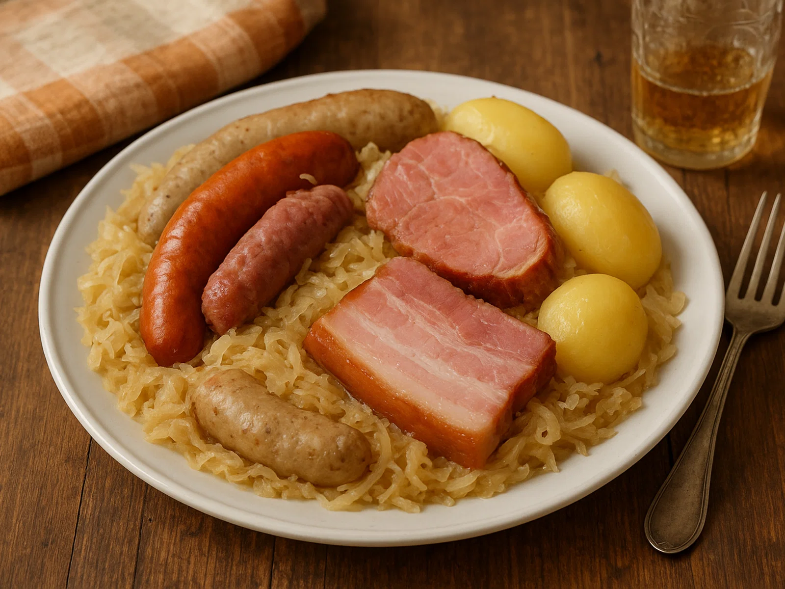 Elsässer Choucroute garnie
