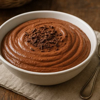 Klassische Mousse au Chocolat