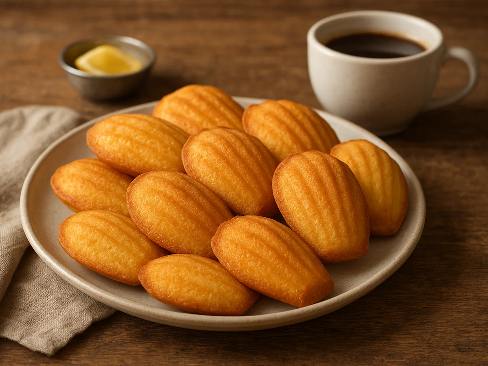 Klassische französische Madeleines