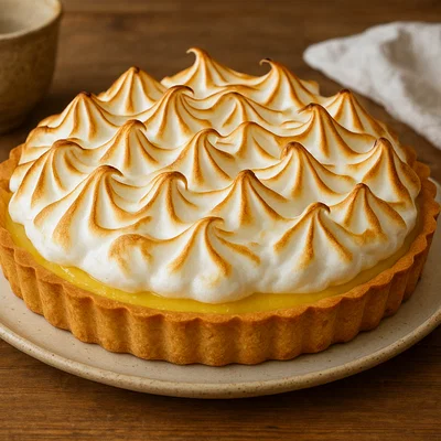 Tarte au citron meringuée – Französische Zitronentarte mit Baiserhaube