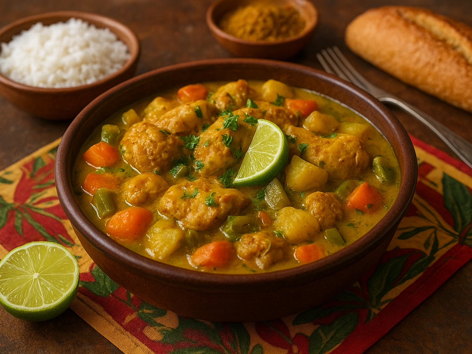 Colombo de Poulet – Kreolisches Hühnercurry der Antillen