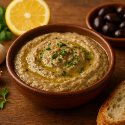 Warme Anchoïade (Sardellen-Knoblauch-Paste)