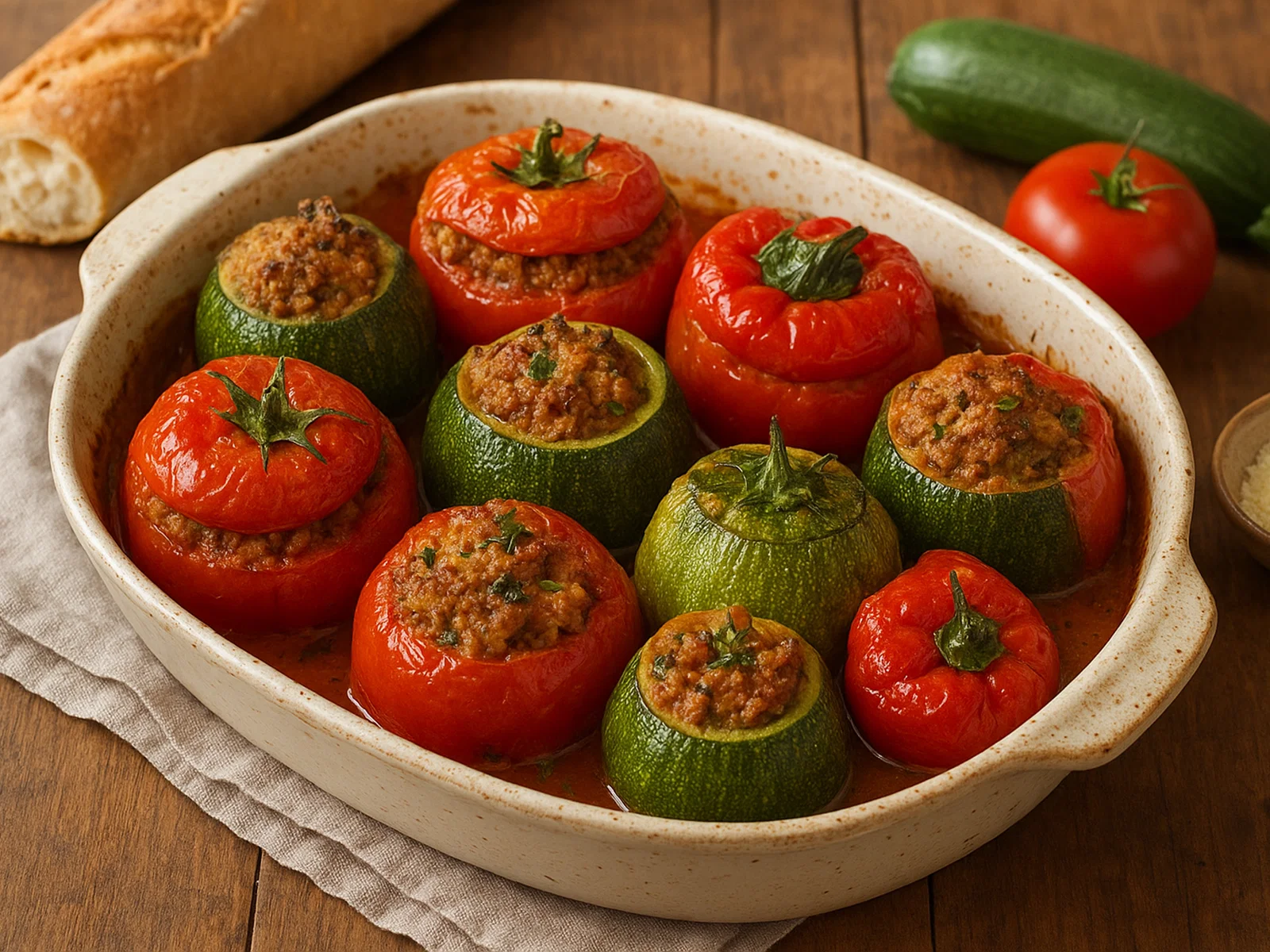 Petits farcis niçois – gefülltes Gemüse aus Nizza