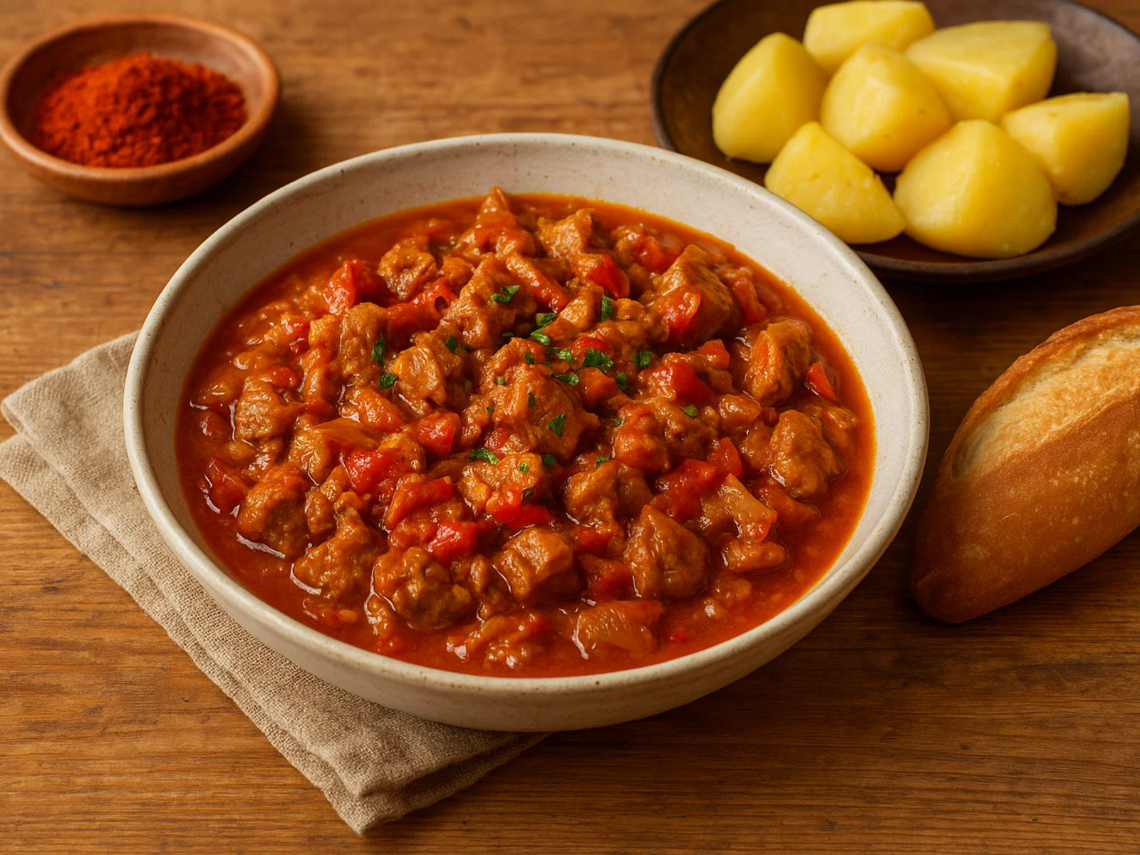 Axoa – baskisches Kalbsragout mit Espelette-Paprika