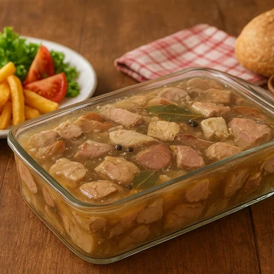 Potjevleesch – Kaltes Fleisch in Aspik aus Flandern