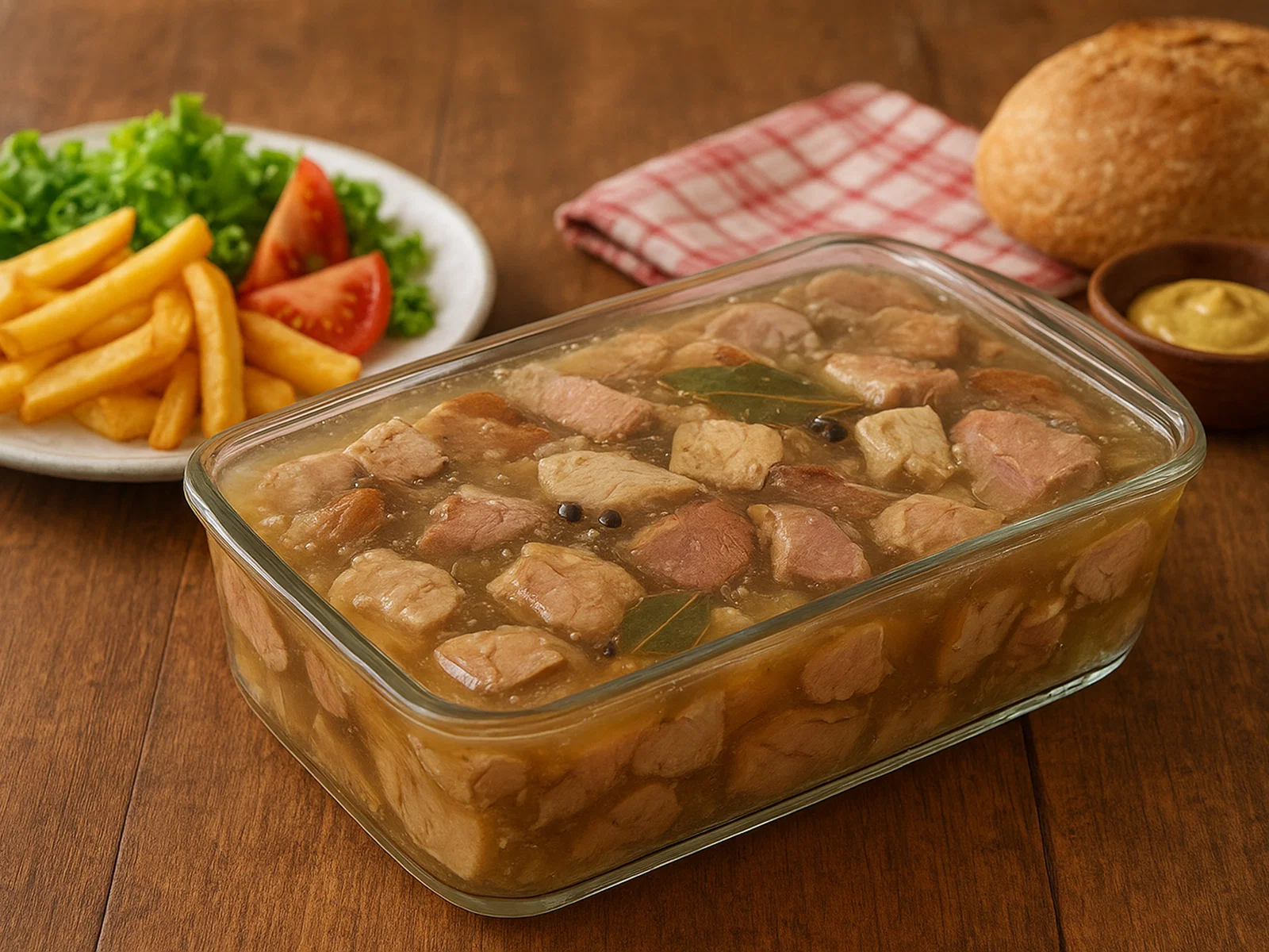 Potjevleesch – Kaltes Fleisch in Aspik aus Flandern