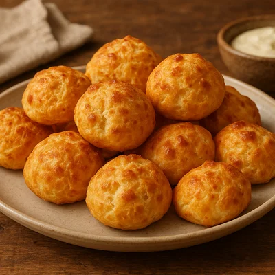 Gougères – französische Käse-Brandteigbällchen