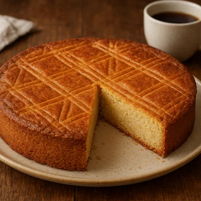 Gâteau breton – dichter bretonischer Buttersandkuchen