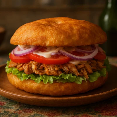 Bokit – Frittiertes gefülltes Brot aus Guadeloupe
