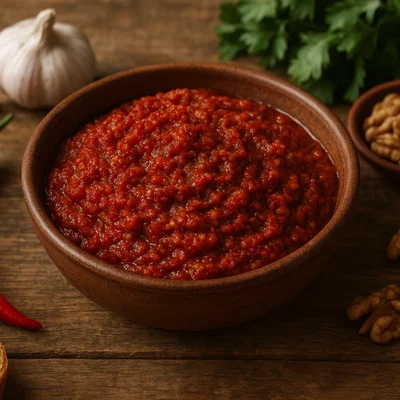 Ajika – scharfe georgische Chilipaste