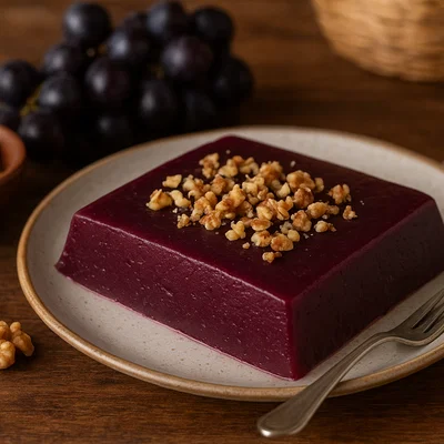 Pelamushi – Georgischer Traubenpudding