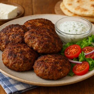 Bifteki – würzige griechische Hacksteaks