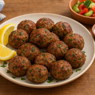 Keftedes – griechische Hackbällchen mit Kräutern