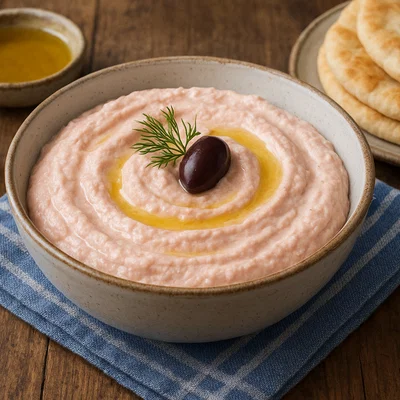 Taramosalata – cremiger Dip aus Fischrogen