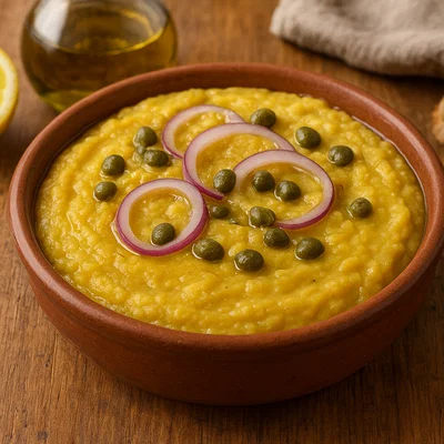 Fava Santorinis (Santorinische Spalterbsencreme)