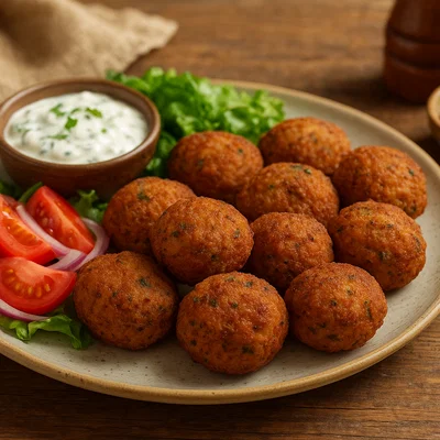 Revithokeftedes – Griechische Kichererbsenbällchen