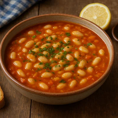 Fasolada – Griechische weiße Bohnensuppe