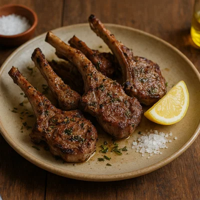 Paidakia – Griechische gegrillte Lammkoteletts