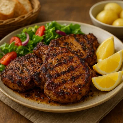 Brizoles – Griechische Grillkoteletts vom Schwein oder Rind