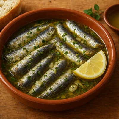 Gavros Marinatos – marinierte Sardellen nach griechischer Art