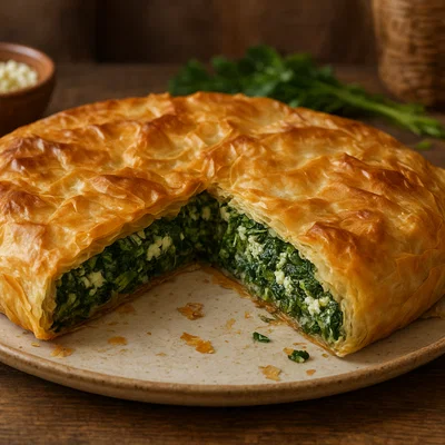 Hortopita – Griechische Kräuter- und Wildkräuterpastete