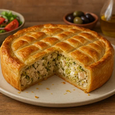 Kotopita – Griechische Hühnchen-Pastete im Blätterteig