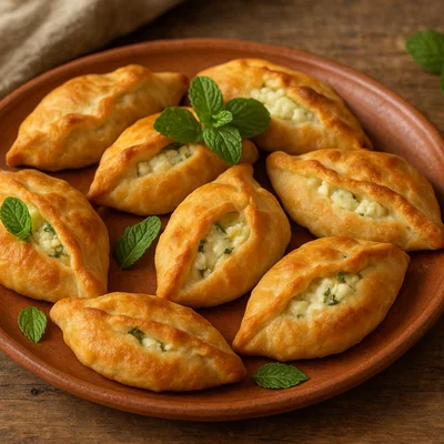Kalitsounia – kleine kretische Käsepastetchen