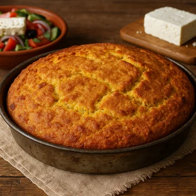Bobota – rustikales griechisches Maisbrot