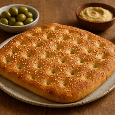 Lagana – Flaches Fastenbrot zum Rosenmontag