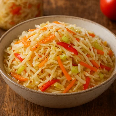 Politiki Salata – Eingelegter Krautsalat nach Art von Konstantinopel