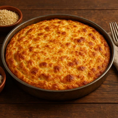 Trahanopita – herzhafte Pita mit fermentiertem Trahana