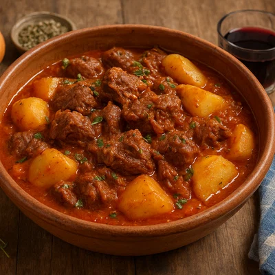 Patatato – Ziege mit Kartoffeln von den Kykladen