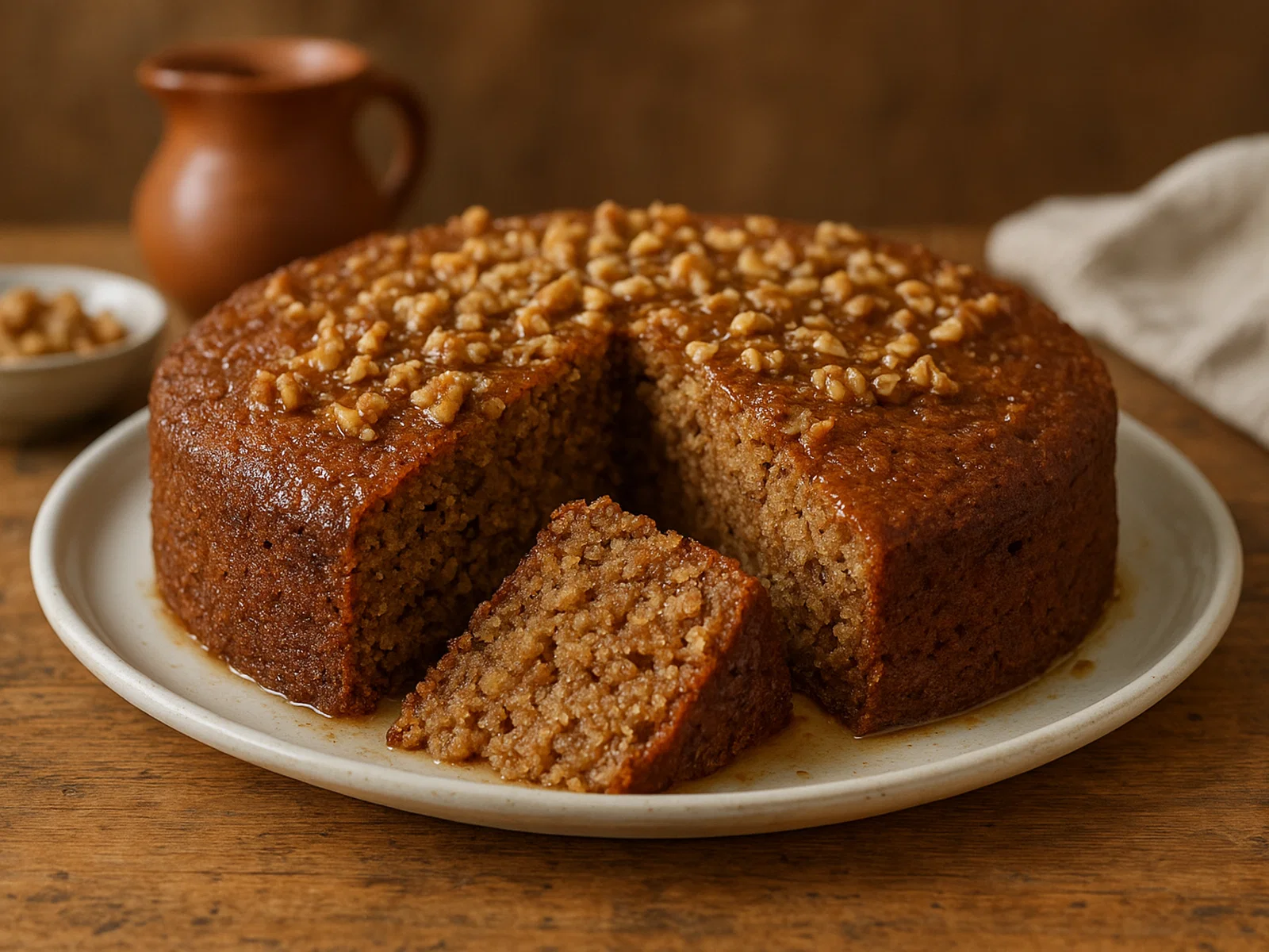 Griechische Karydopita – Saftiger Walnusskuchen mit Sirup