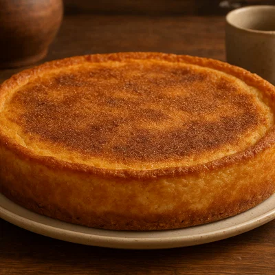 Galatopita – Griechischer Milch-Grieß-Kuchen