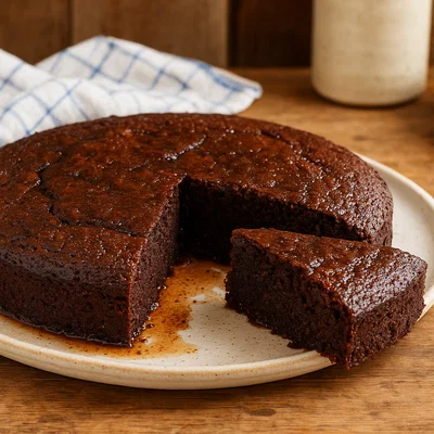 Saftige Sokolatopita – griechischer Schokoladenkuchen mit Sirup