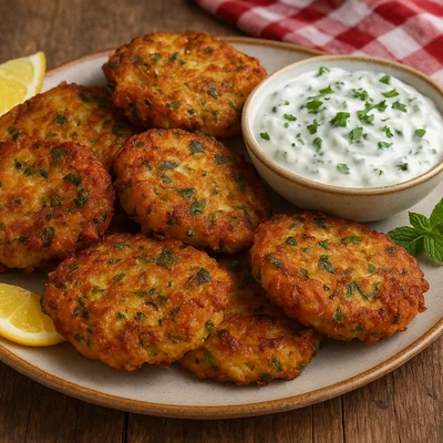 Patatokeftedes – Griechische Kartoffelpuffer