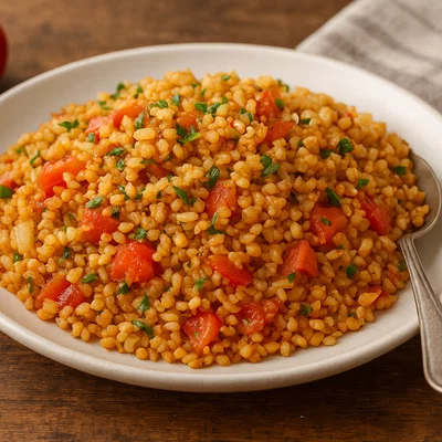 Pligouri Pilafi – Griechischer Bulgur-Pilaw