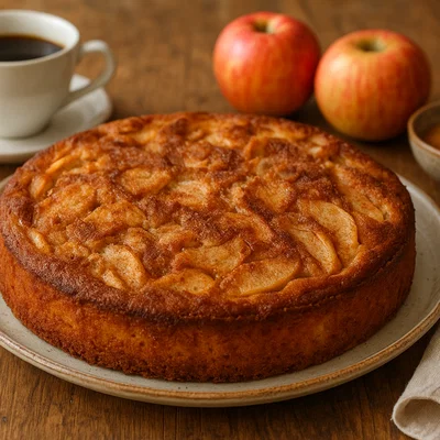 Griechischer Milopita – saftiger Apfelkuchen mit Zimt