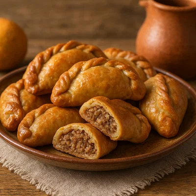 Skaltsounia – kretische Nuss-Teigtaschen