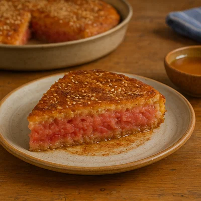 Karpouzopita – Wassermelonen-Pita aus Milos
