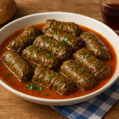 Giaprakia – Gefüllte Kohl- oder Weinblätter aus Nordgriechenland