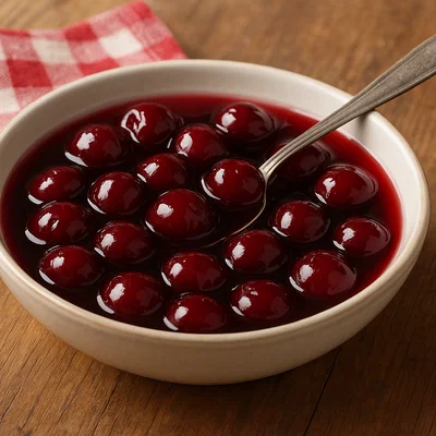 Kerasi glyko – griechische Kirsch-Löffelsüße