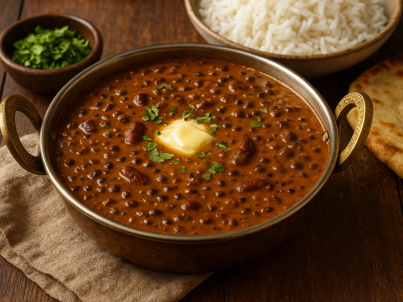 Dal Makhani – Cremiges Linsengericht mit Butter