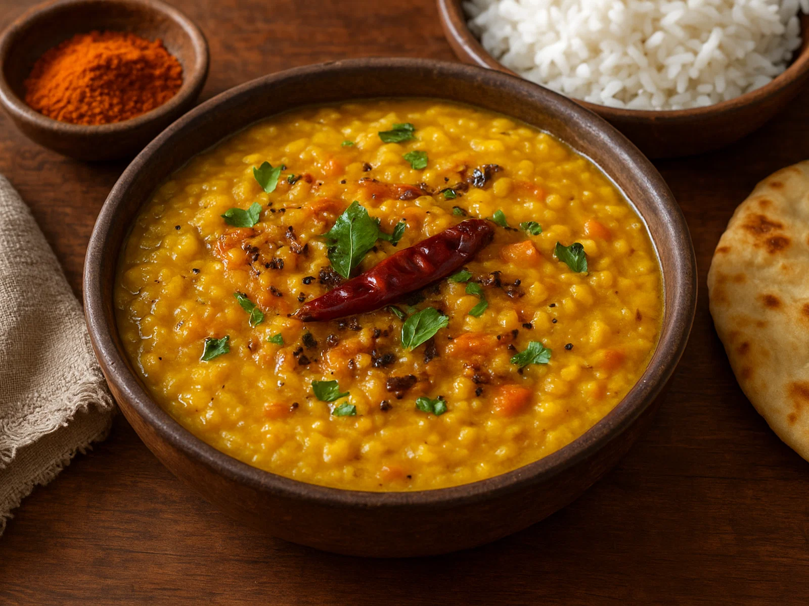 Dal Fry – Gebratene gewürzte Linsen